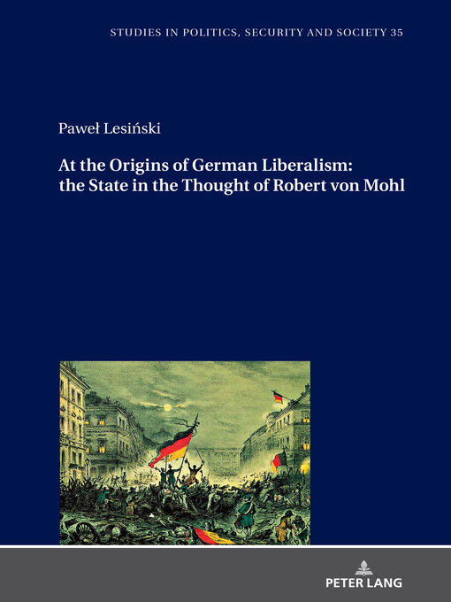 Cover image for At the Origins of German Liberalism